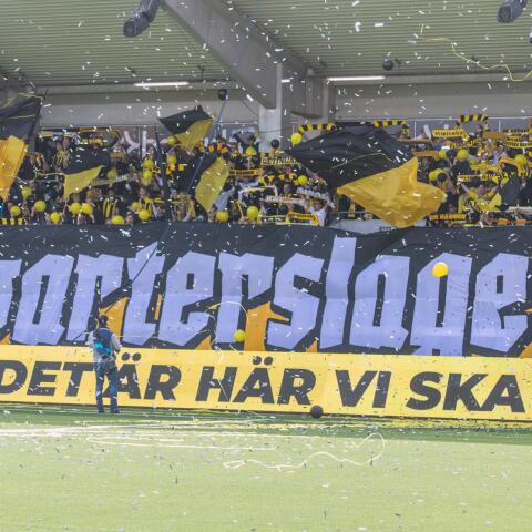 BK Häcken firar sitt första SM-guld med stor fest